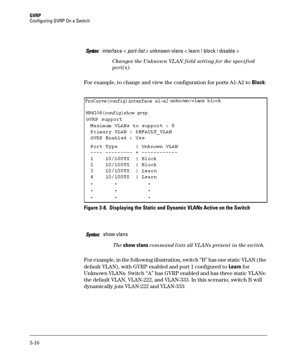 HP 5400ZL User Manual | Page 118 / 450