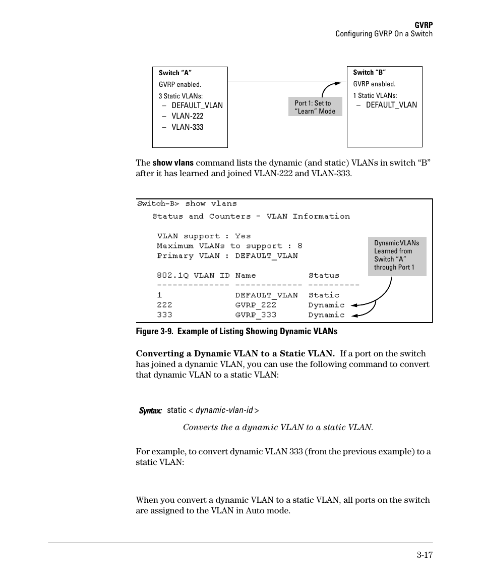 HP 5400ZL User Manual | Page 119 / 450