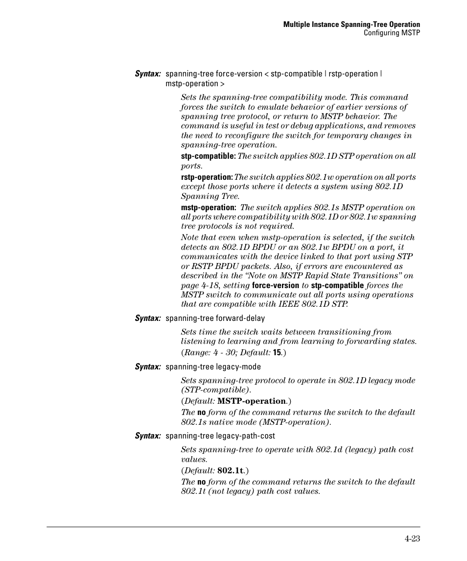 HP 5400ZL User Manual | Page 145 / 450