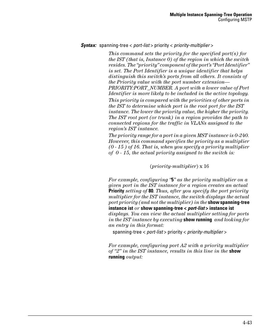 HP 5400ZL User Manual | Page 165 / 450
