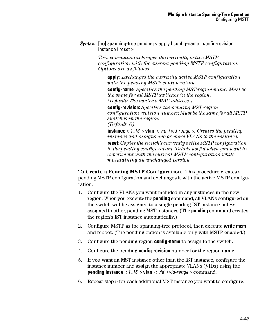 HP 5400ZL User Manual | Page 167 / 450