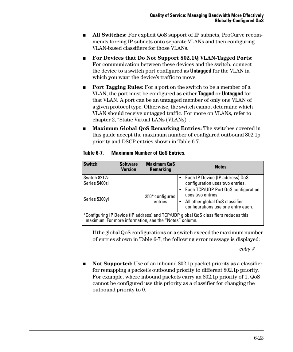 HP 5400ZL User Manual | Page 245 / 450