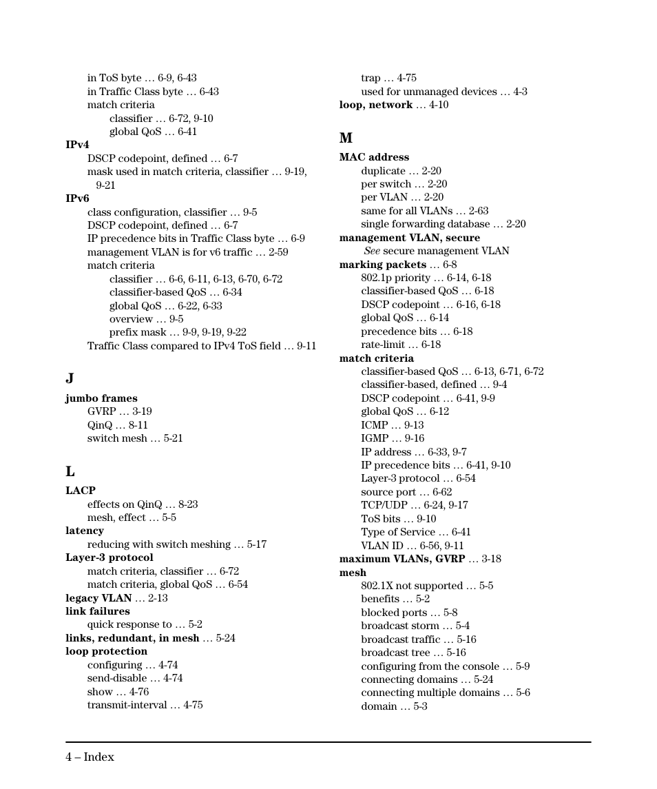 HP 5400ZL User Manual | Page 440 / 450