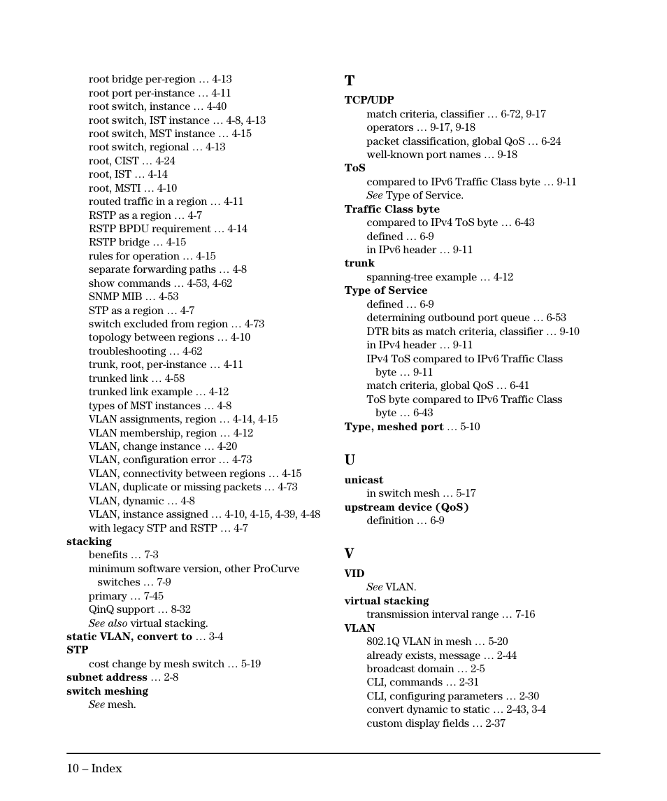 HP 5400ZL User Manual | Page 446 / 450