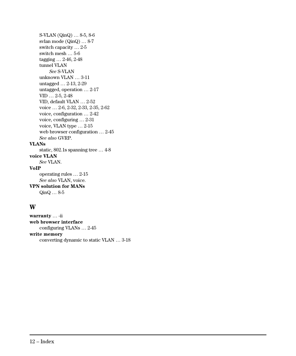 HP 5400ZL User Manual | Page 448 / 450