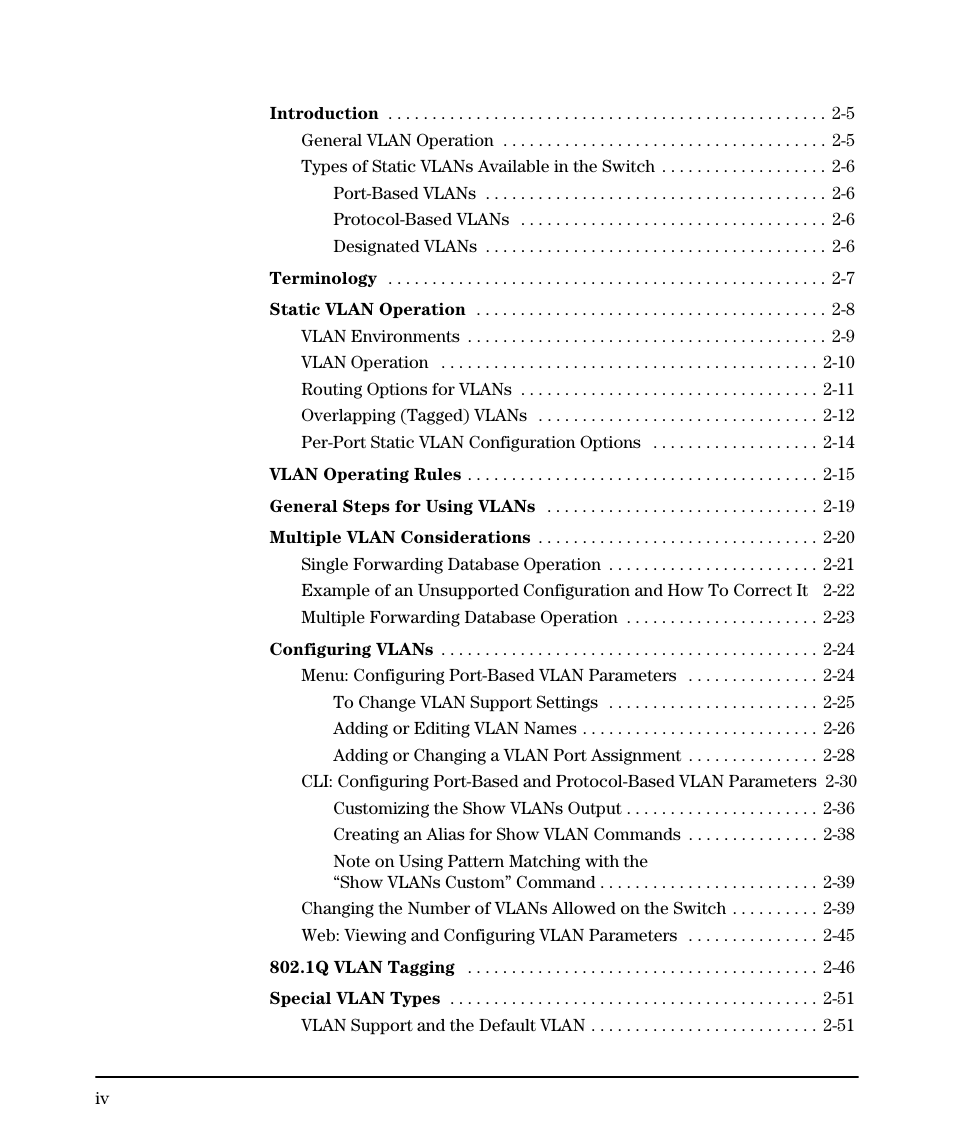 HP 5400ZL User Manual | Page 6 / 450