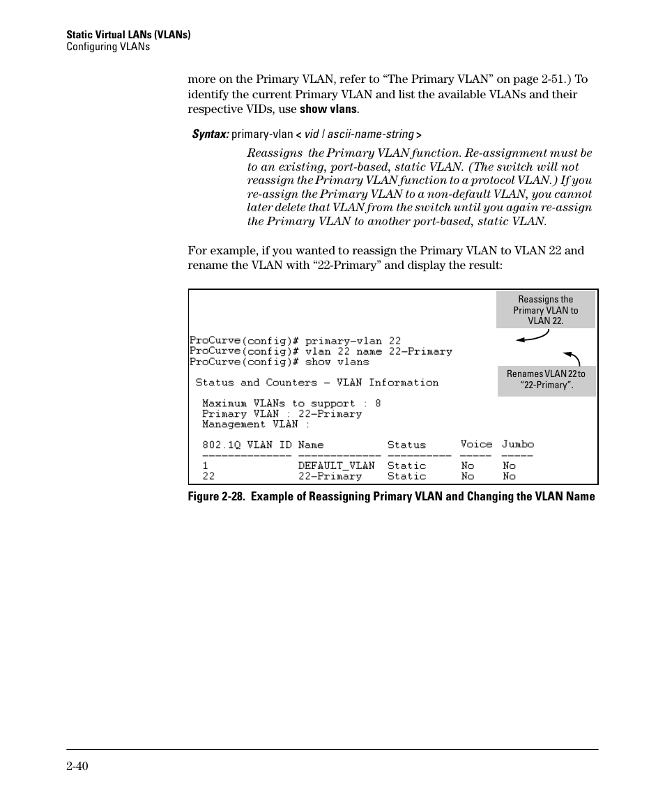 HP 5400ZL User Manual | Page 72 / 450