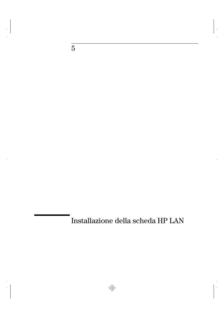 5installazione della scheda hp lan | HP 100TX NightDIRECTOR/100 User Manual | Page 101 / 121