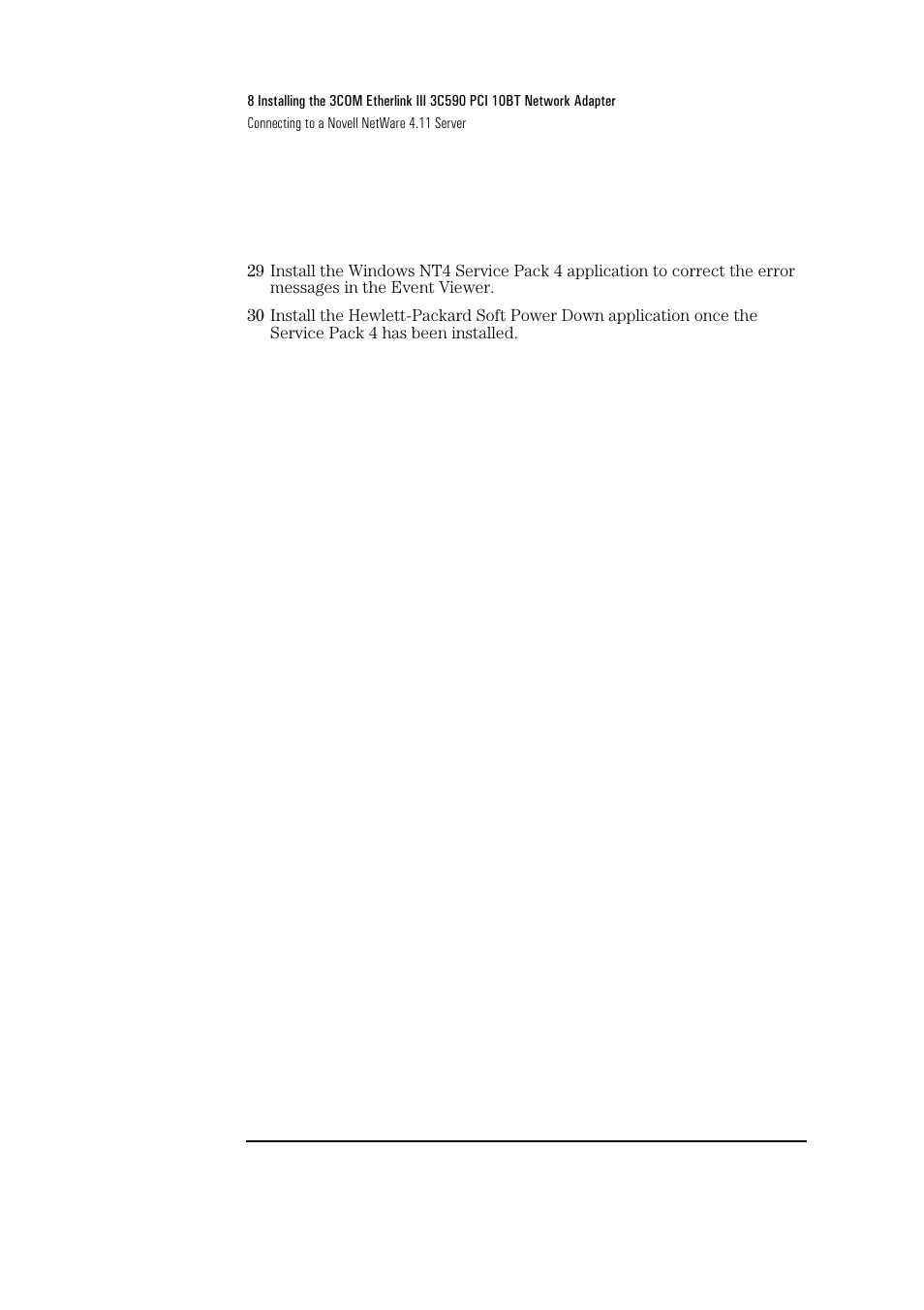 HP 3Com Etherlink III 3C590 User Manual | Page 22 / 34