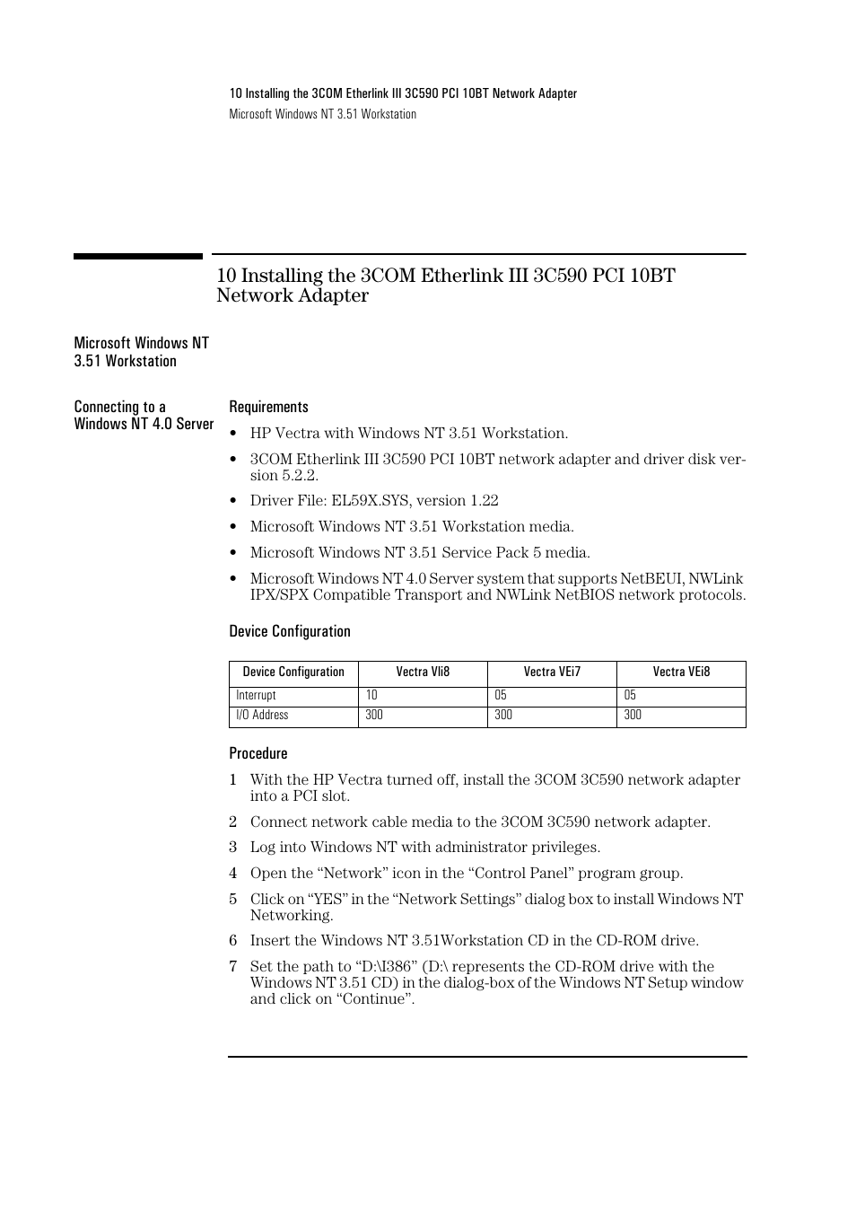 HP 3Com Etherlink III 3C590 User Manual | Page 25 / 34