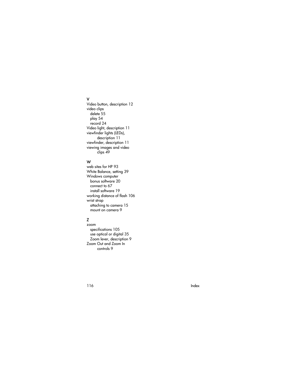HP 930 User Manual | Page 116 / 118