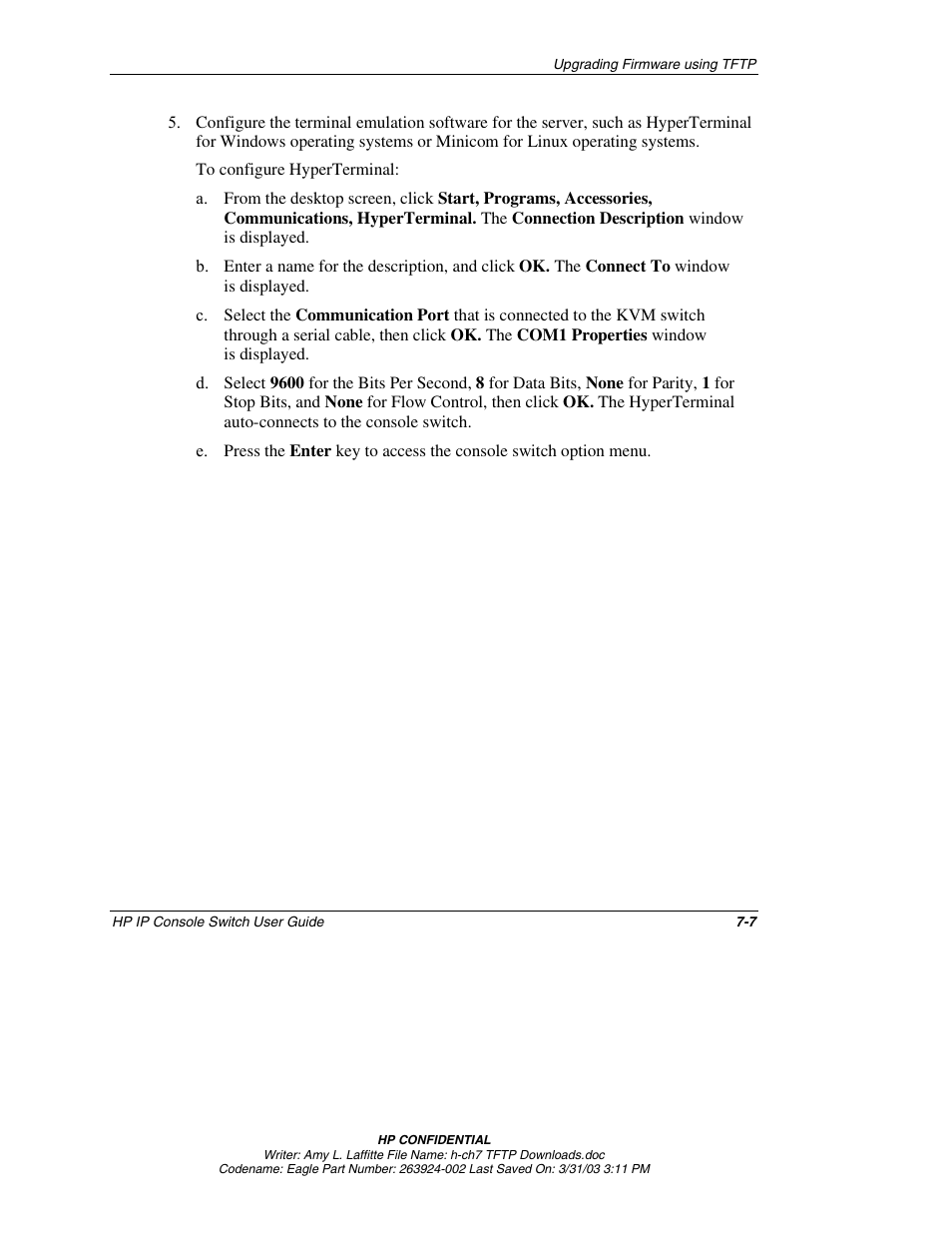 HP 263924-002 User Manual | Page 102 / 135