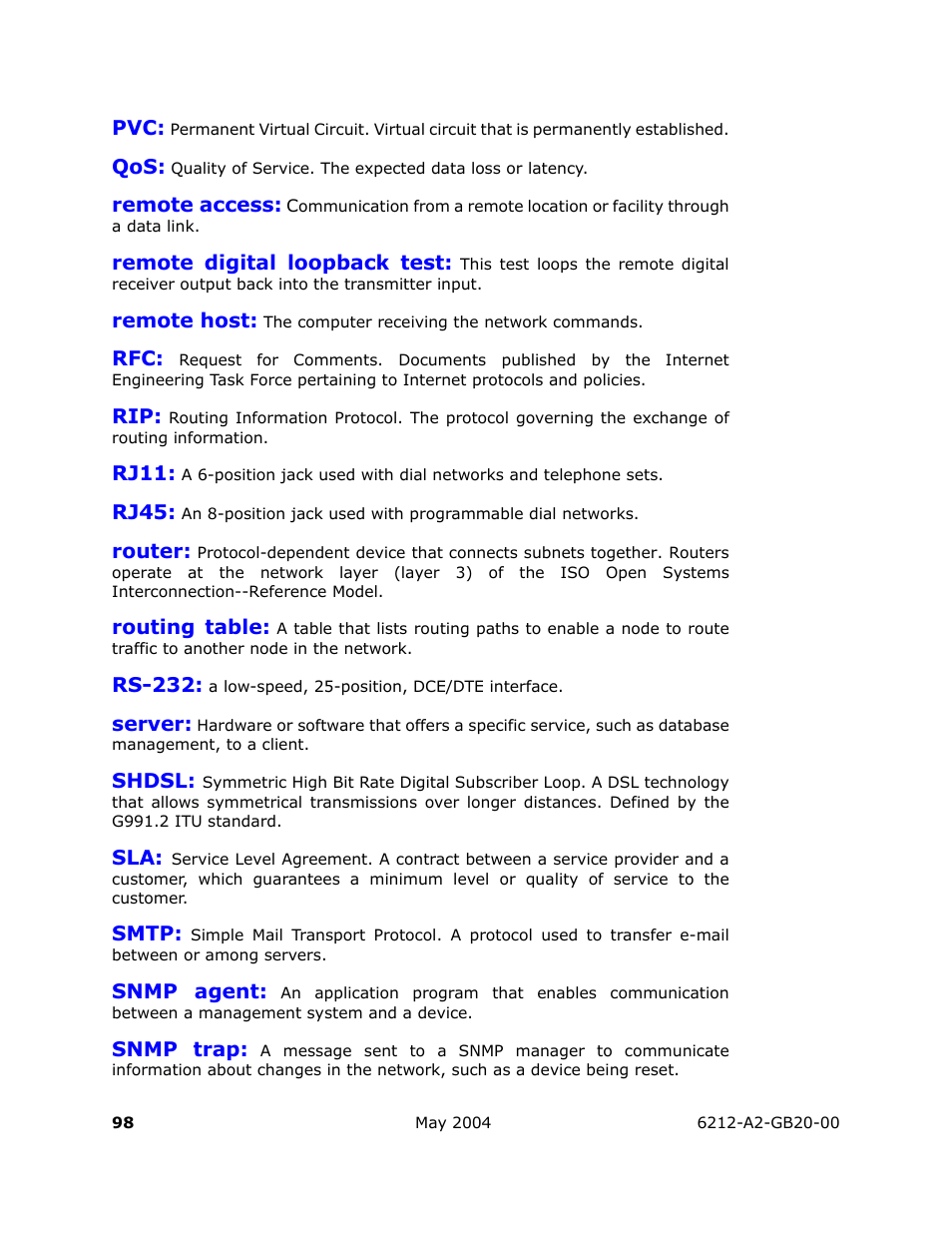 HP 6212 User Manual | Page 98 / 101