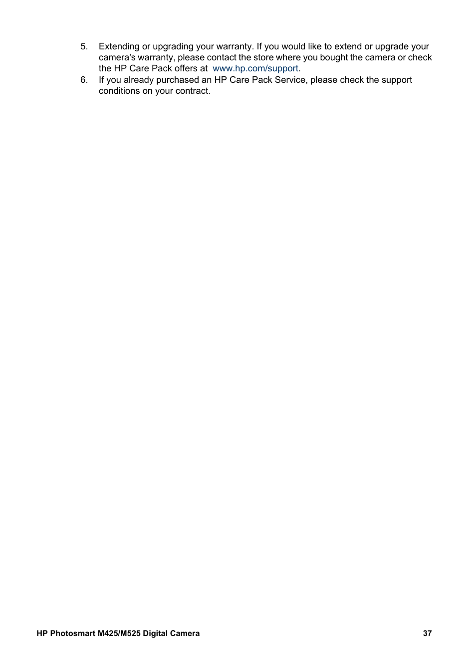 HP Photosmart M525 User Manual | Page 37 / 46