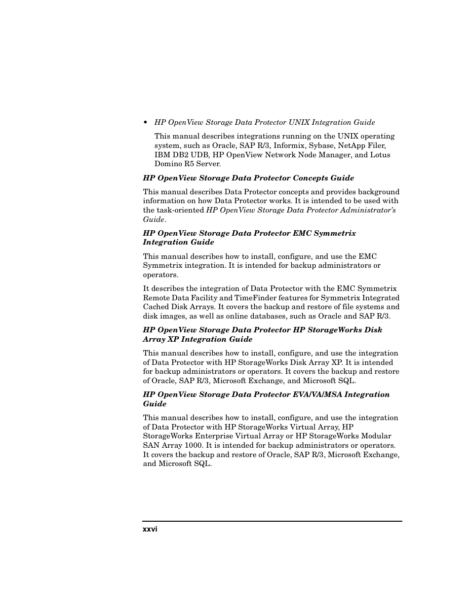 HP B6960-90078 User Manual | Page 26 / 856