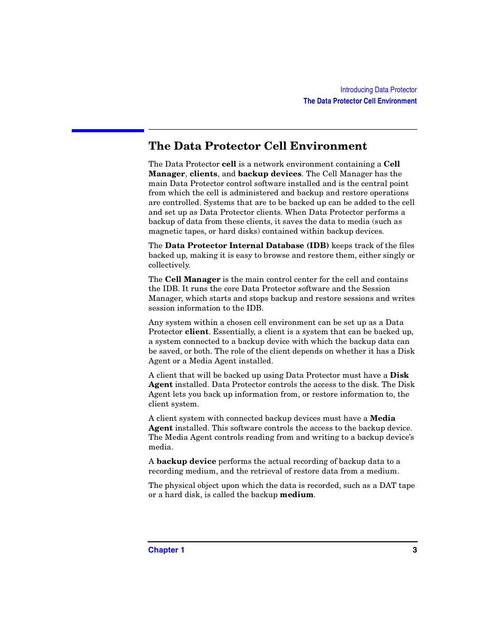 The data protector cell environment | HP B6960-90078 User Manual | Page 33 / 856