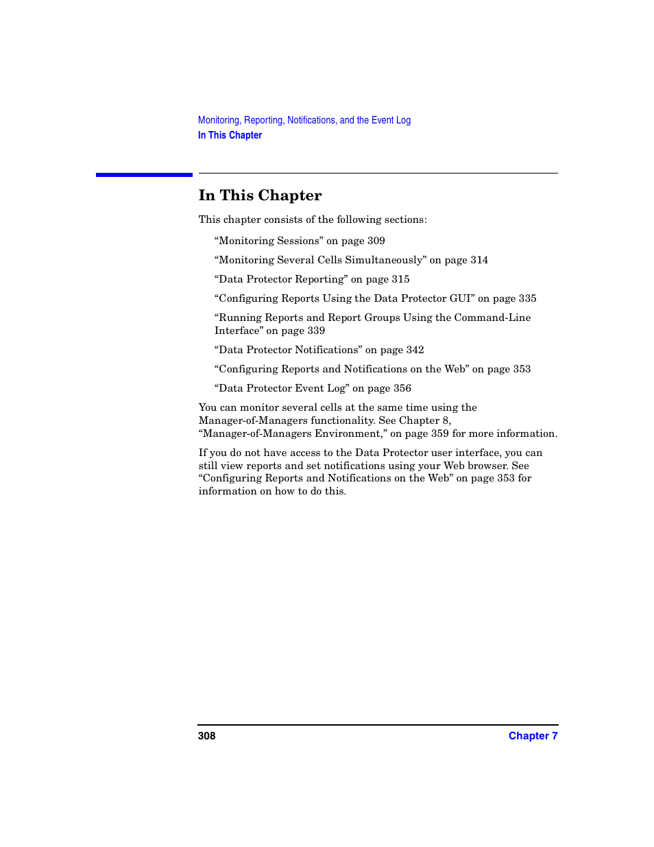 In this chapter | HP B6960-90078 User Manual | Page 338 / 856