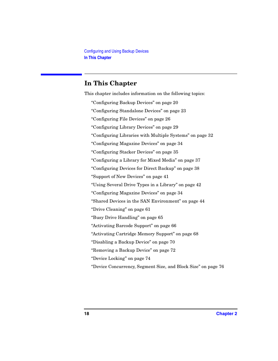 In this chapter | HP B6960-90078 User Manual | Page 48 / 856