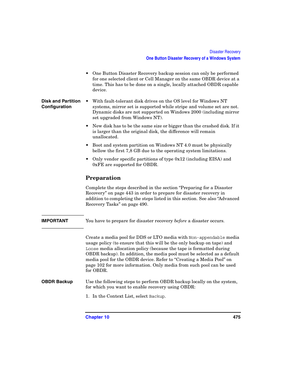 Preparation | HP B6960-90078 User Manual | Page 505 / 856