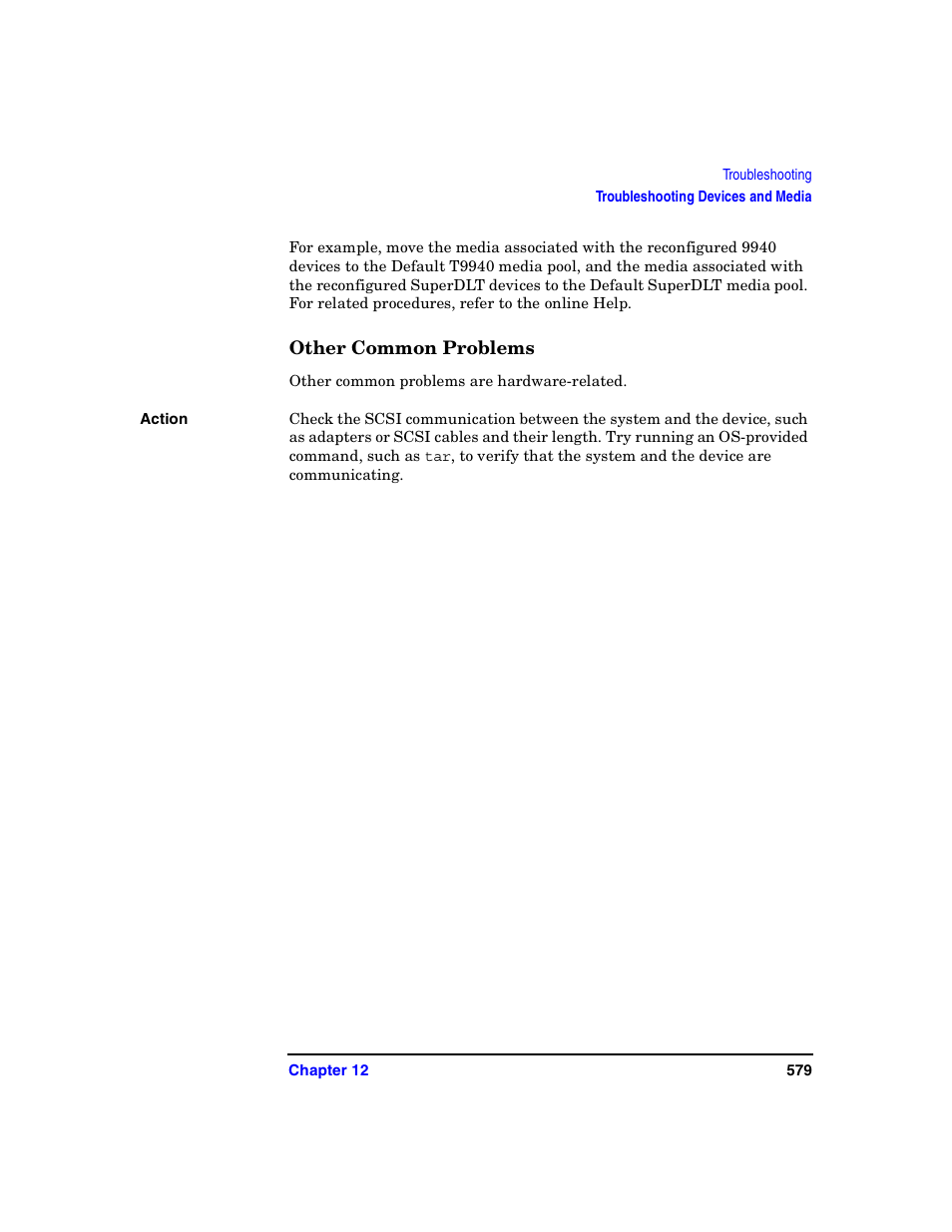 Other common problems | HP B6960-90078 User Manual | Page 609 / 856