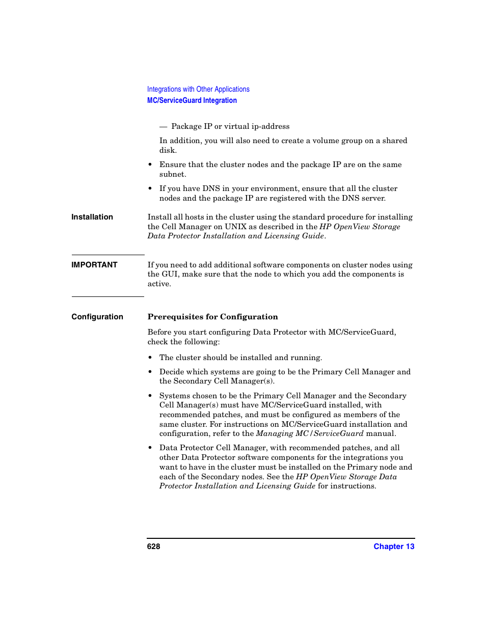 Prerequisites for configuration | HP B6960-90078 User Manual | Page 658 / 856