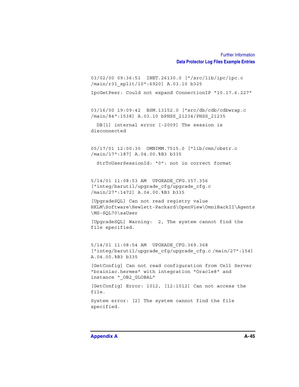 HP B6960-90078 User Manual | Page 775 / 856
