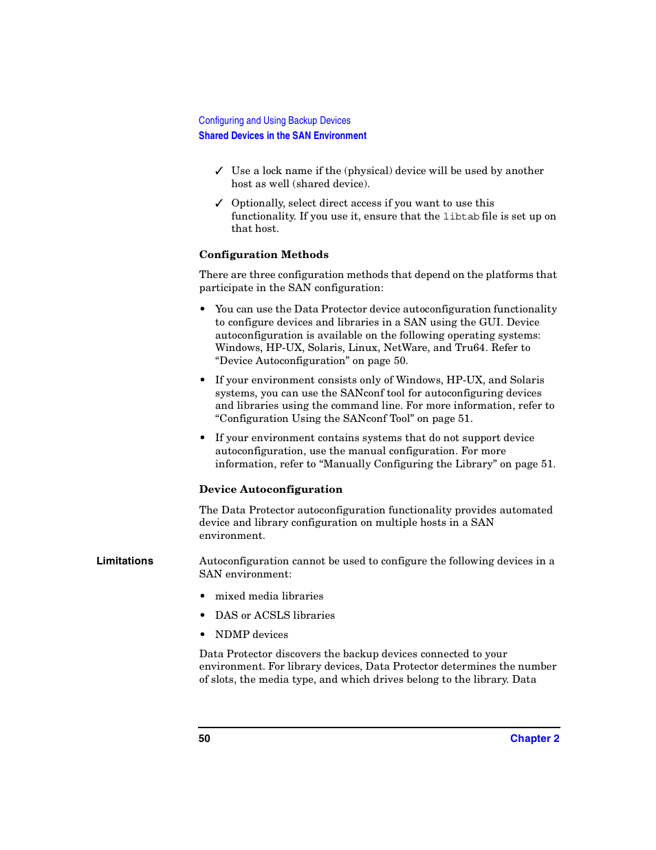 Configuration methods, Device autoconfiguration | HP B6960-90078 User Manual | Page 80 / 856