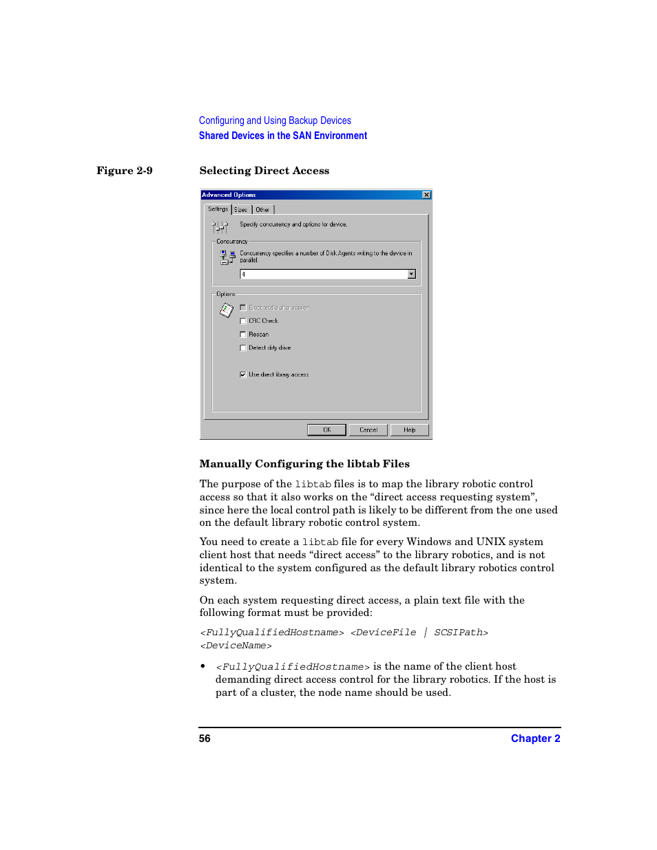 Manually configuring the libtab files, Manually configuring the libtab | HP B6960-90078 User Manual | Page 86 / 856