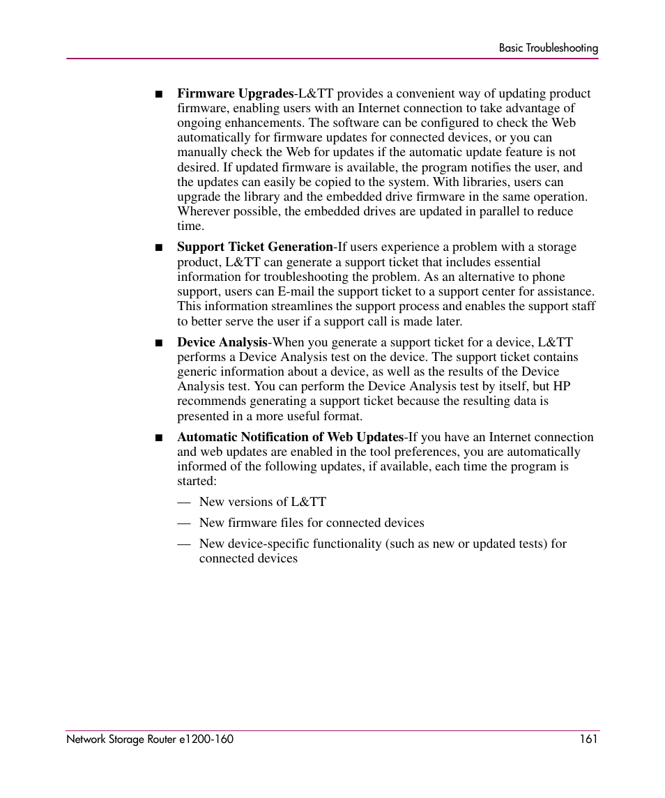 HP e1200-160 User Manual | Page 161 / 200
