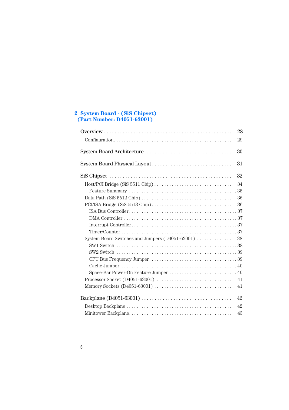 HP Vectra 500 Series User Manual | Page 6 / 146