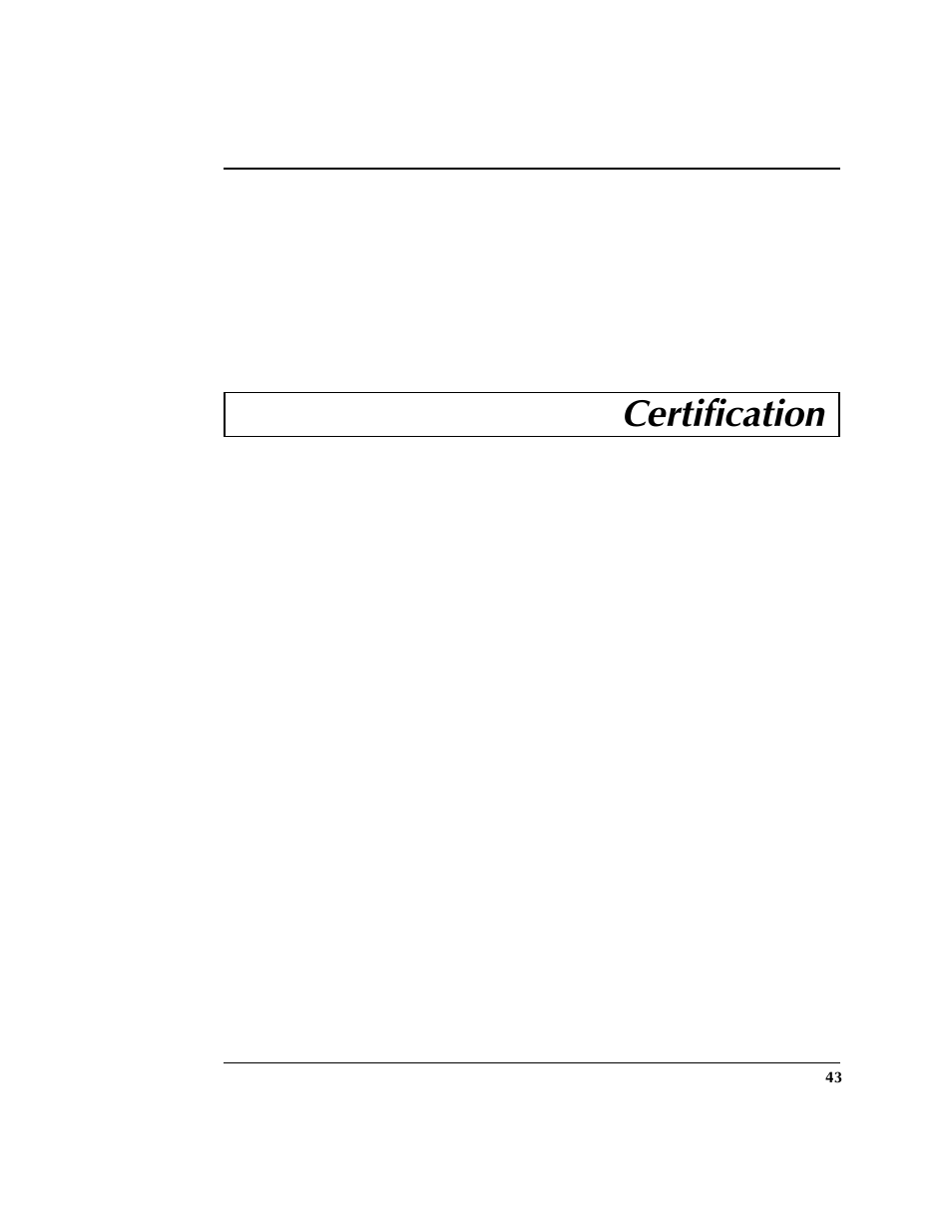 Certification | HP 2040D User Manual | Page 44 / 67