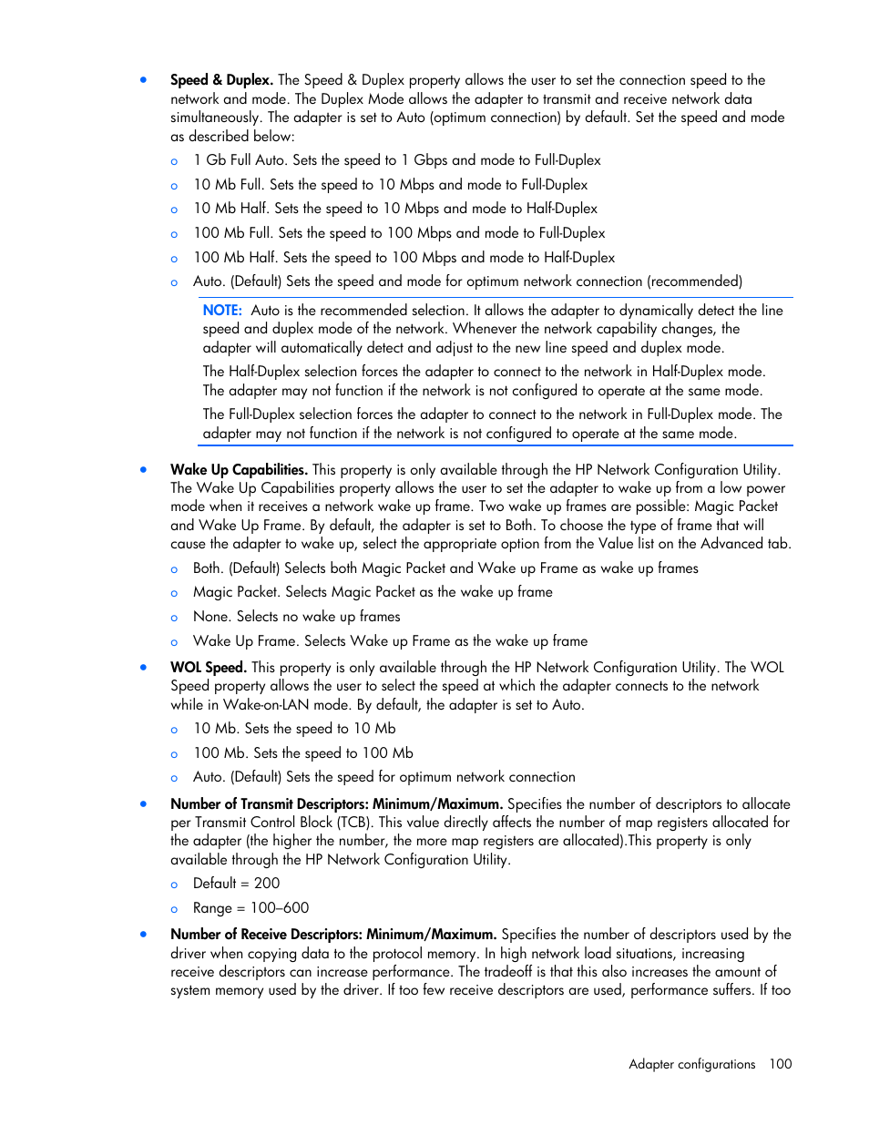HP 441877-00B User Manual | Page 100 / 176