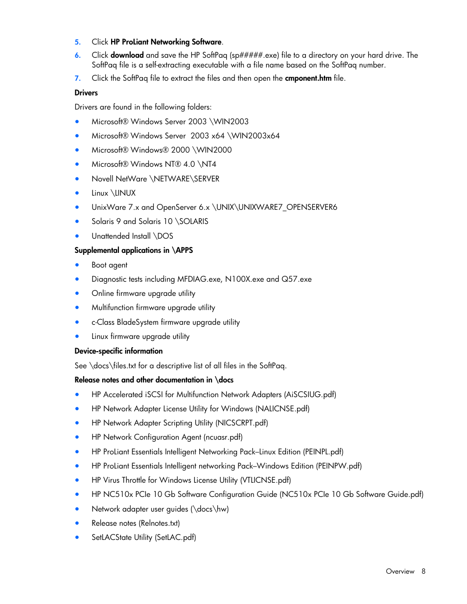 HP 441877-00B User Manual | Page 8 / 176