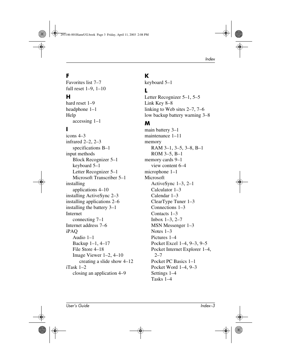 HP h2200 Series User Manual | Page 123 / 125