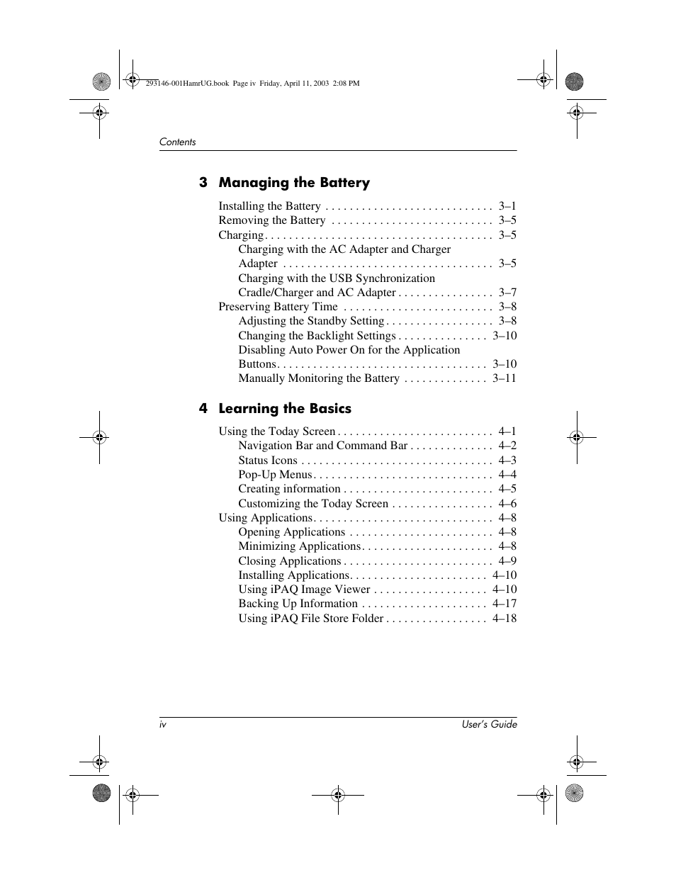 HP h2200 Series User Manual | Page 4 / 125