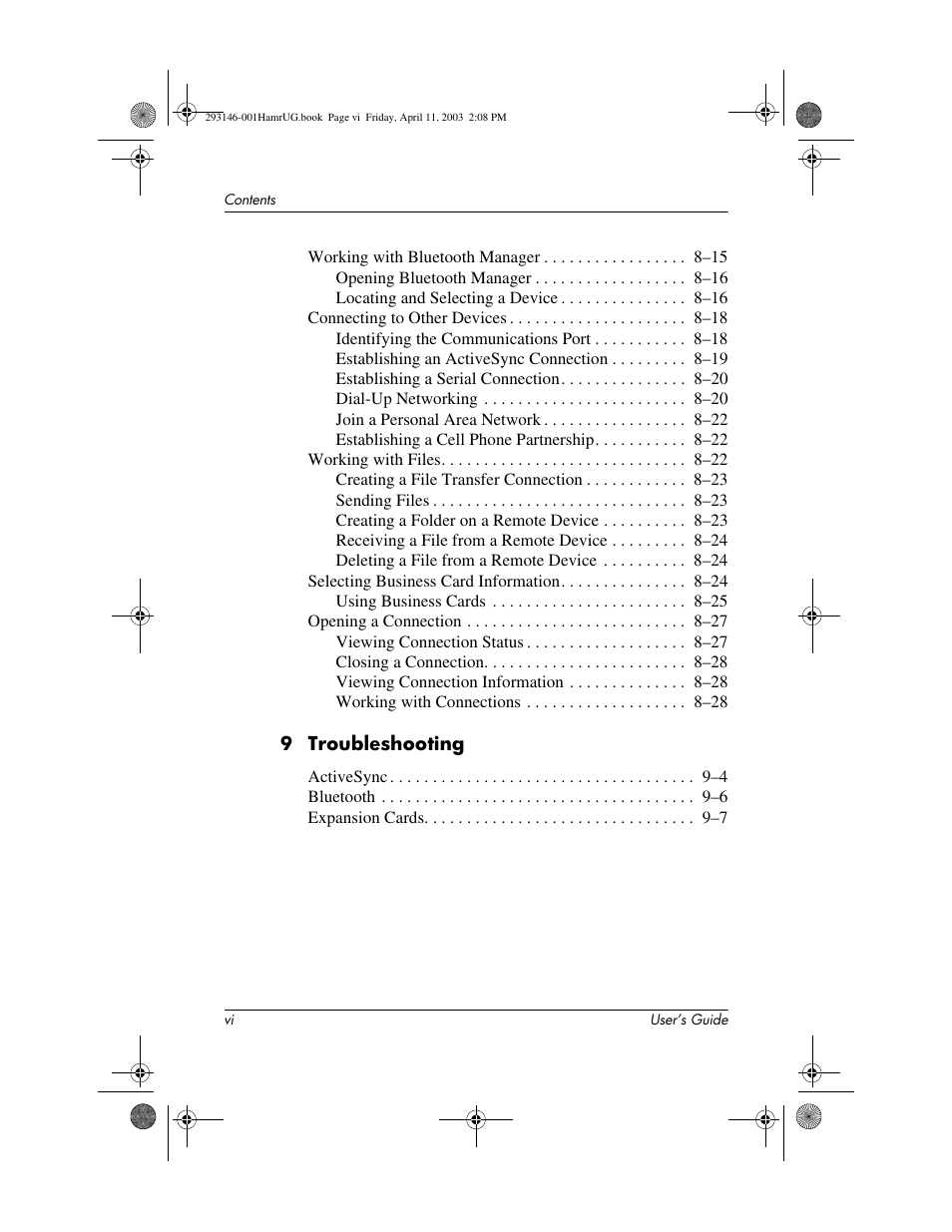 HP h2200 Series User Manual | Page 6 / 125