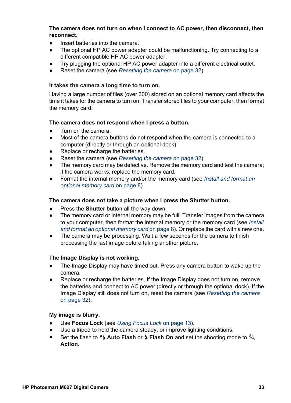 HP Photosmart M627 User Manual | Page 33 / 46