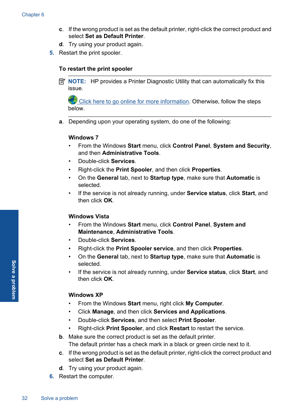 HP DESKJET 1000 J110 User Manual | Page 34 / 48