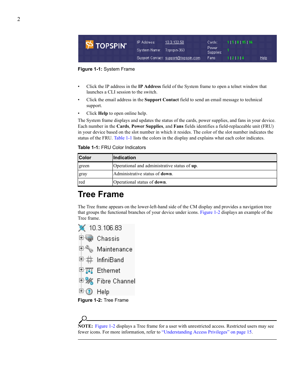Tree frame | HP 377707-002 User Manual | Page 10 / 92