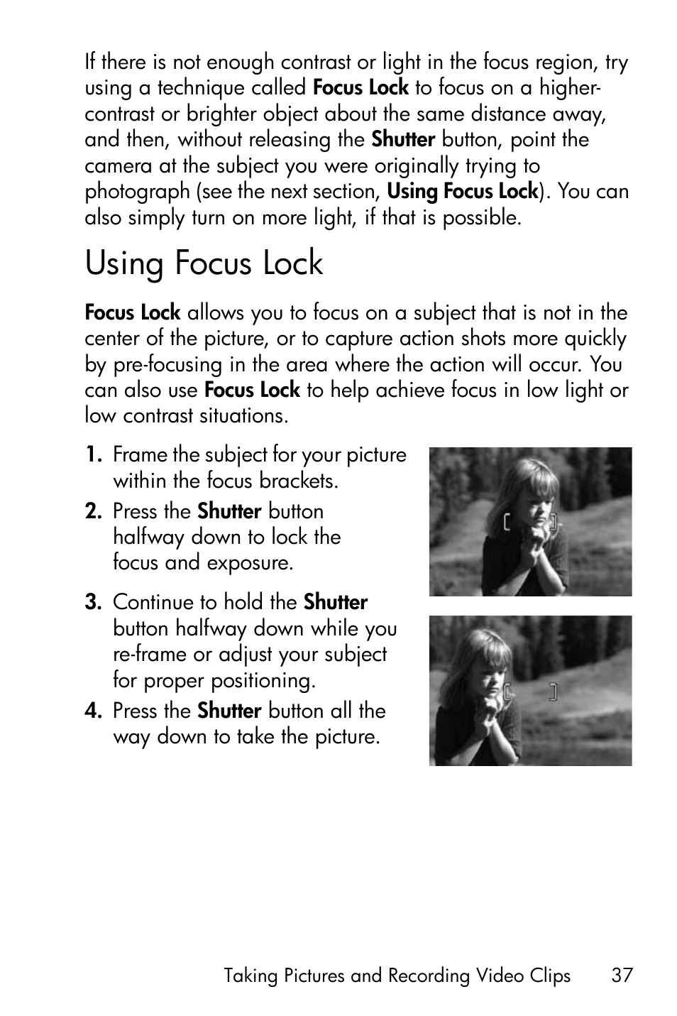 Using focus lock | HP M417/M517 User Manual | Page 37 / 177