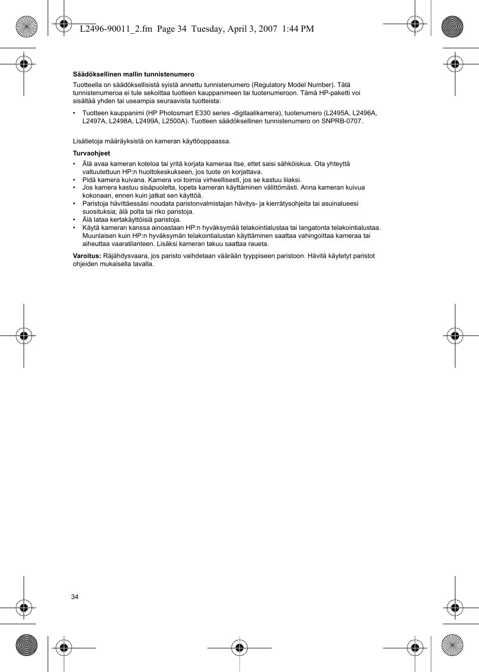 HP PhotoSmart E-Series User Manual | Page 36 / 76