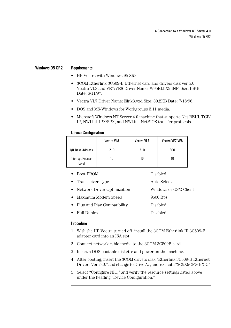 HP 3C509B-TP User Manual | Page 33 / 46