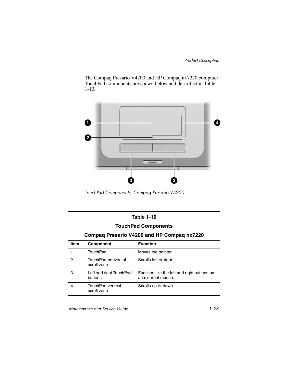 HP V4200 User Manual | Page 29 / 273