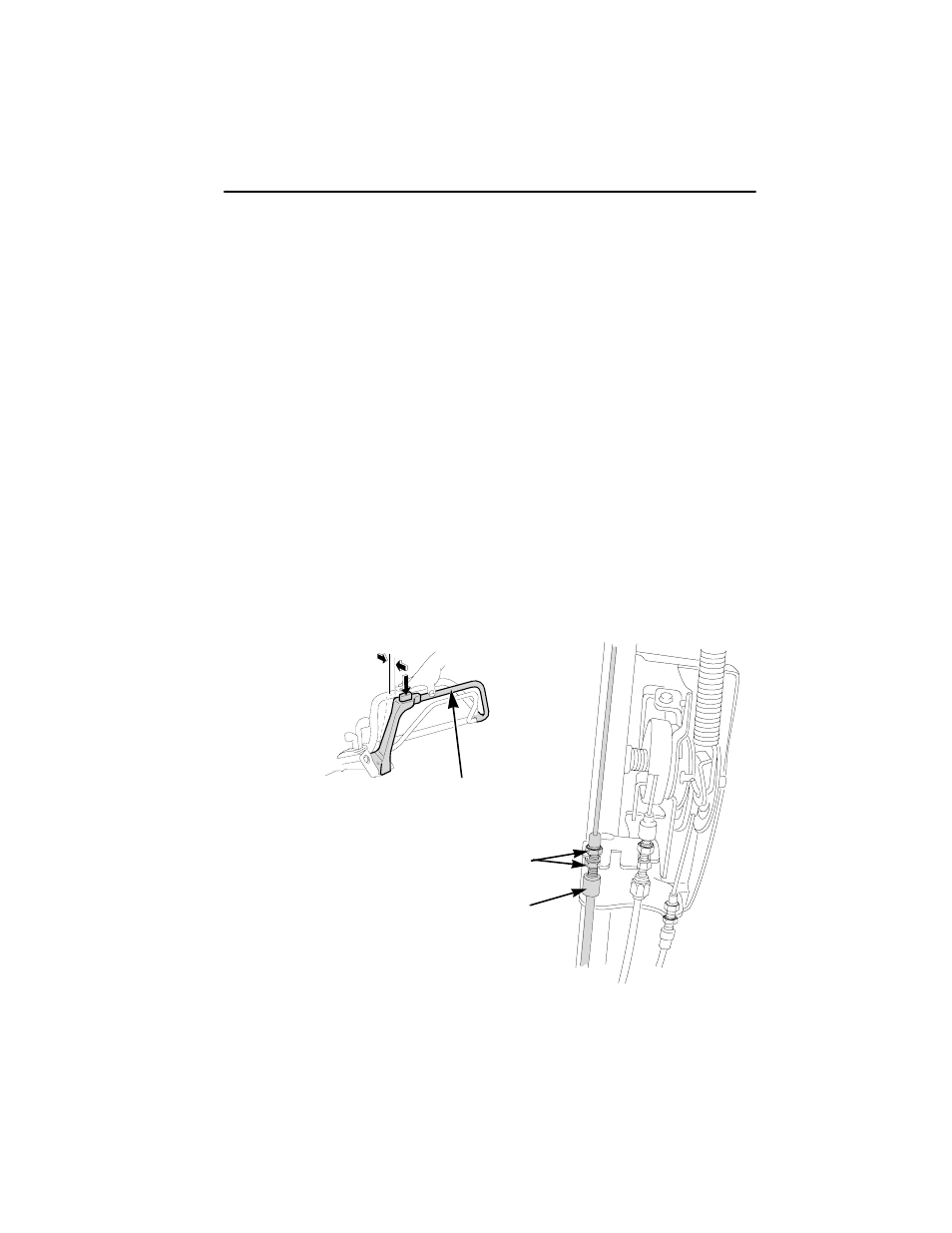 Control cable adjustments, Blade control lever adjustment, Servicing your lawn mower 41 | HONDA HRC216HXA User Manual | Page 43 / 84