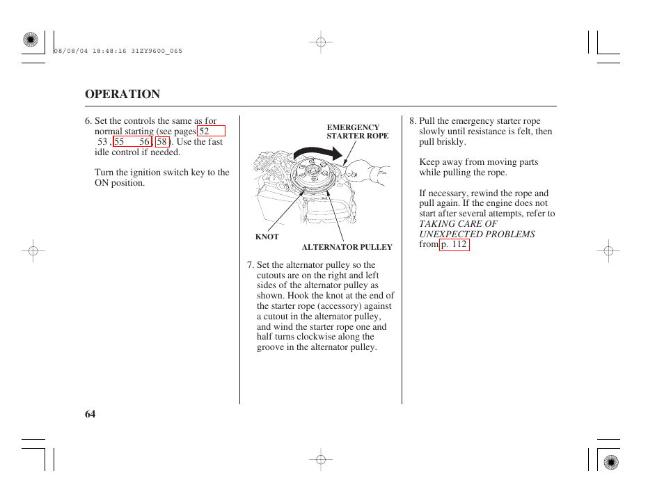 HONDA Outdoor Motor BF90D User Manual | Page 66 / 151