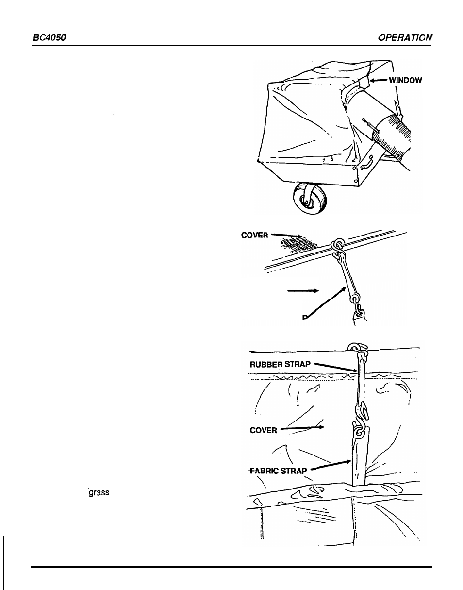 Unloading the cart, Unloading, Cart | HONDA BC4050 User Manual | Page 17 / 30