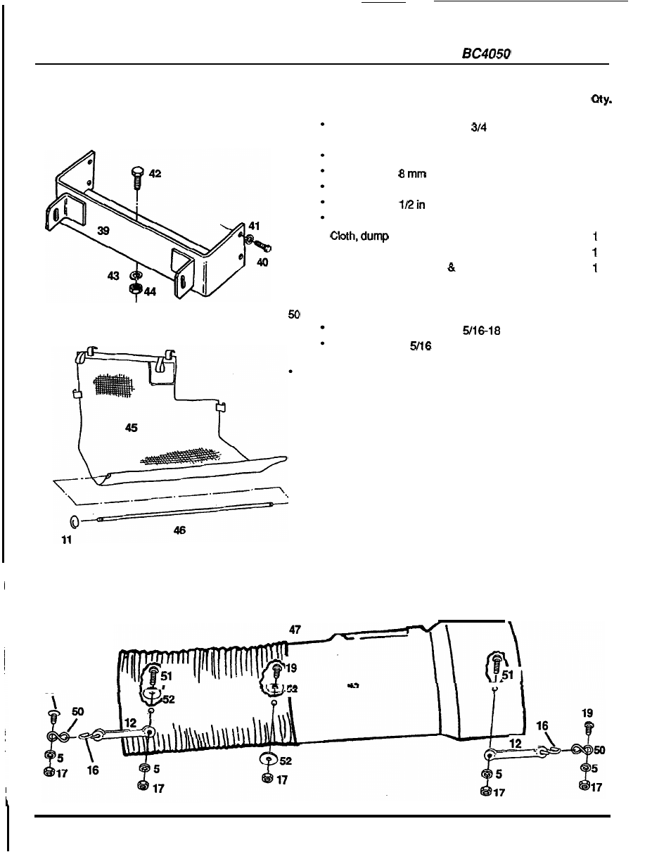 HONDA BC4050 User Manual | Page 26 / 30