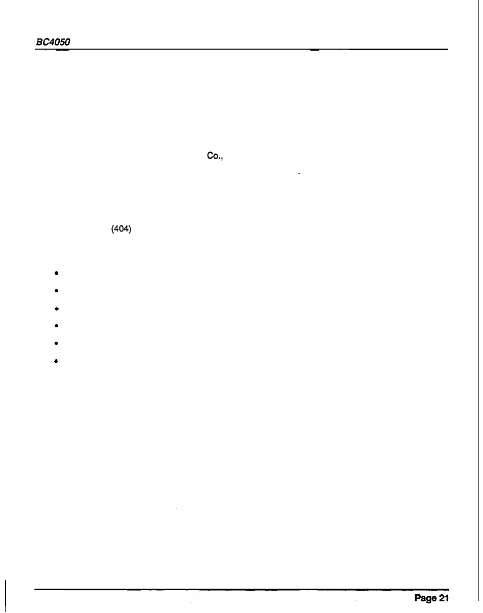 Customer service information, Customer, Service | Information | HONDA BC4050 User Manual | Page 27 / 30