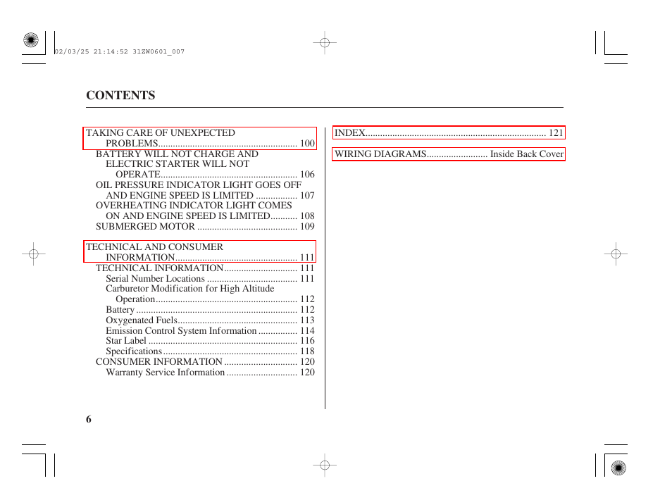HONDA Outboard Motor BF75A User Manual | Page 8 / 130