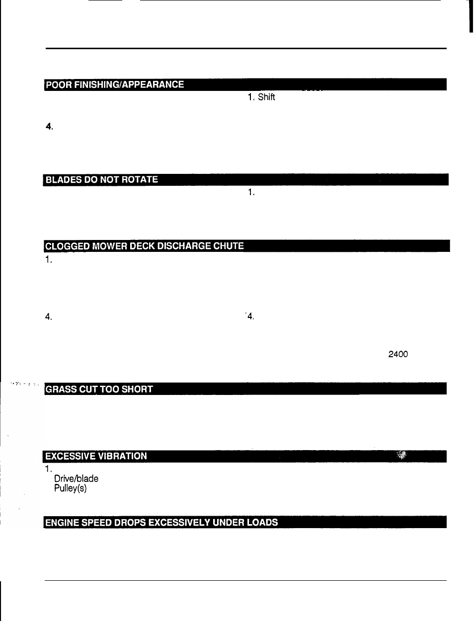 Troubleshooting | HONDA MM60 User Manual | Page 56 / 60